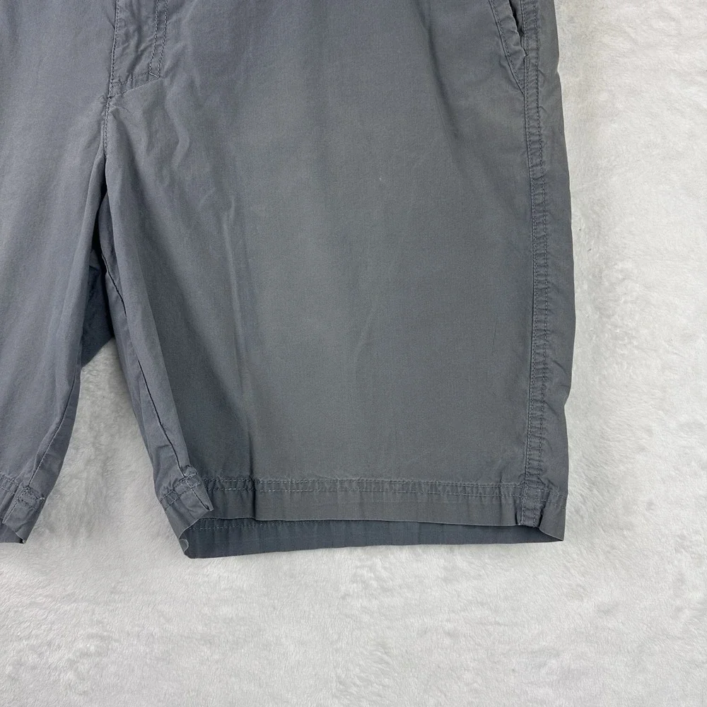 Columbia Mens Flat‎ Front Shorts Cotton Gray Size 38